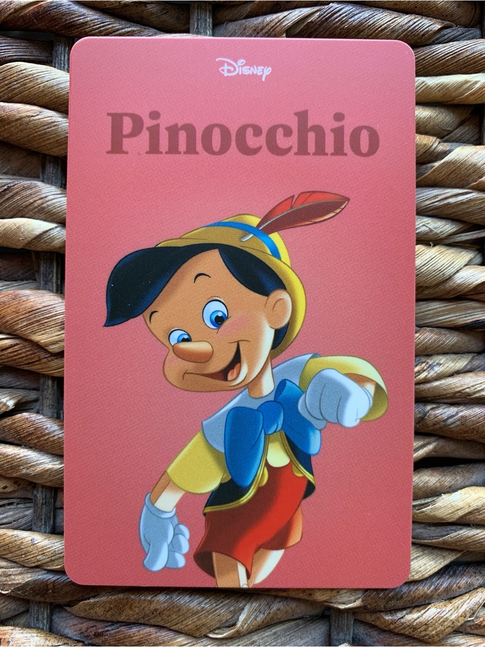 Yoto card Disney Pinocchio audiobook stories